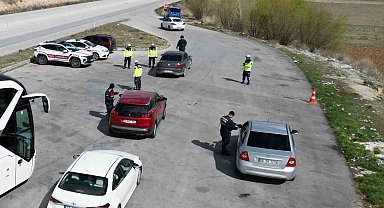 Trafik denetimleri sayesinde bu ilçede kazalar ciddi oranda azaldı