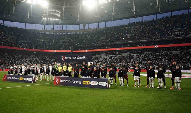 Trendyol Süper Lig: Beşiktaş: 0 - Atakaş Hatayspor: 0