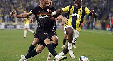 Trendyol Süper Lig: Fenerbahçe: 1 - Kayserispor: 1