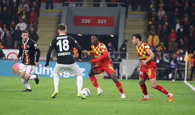 Trendyol Süper Lig: Göztepe: 0 - Gaziantep FK: 0