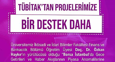 TÜBİTAK'tan NÖHÜ projelerine bir destek daha