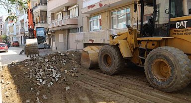 Turgutlu'da 12 sokakta yol çalışması yapılıyor