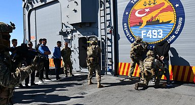 Türk Deniz Görev Grubu'ndan Libya personeline eğitim