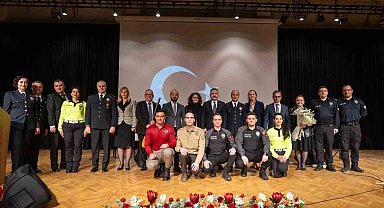 Türk Polis Teşkilatı'nın 180'inci yıl dönümü Eskişehir'de dolu dolu kutlandı