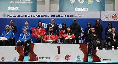 Türkiye Boccia Şampiyonası'nda Kocaeli rüzgarı esti
