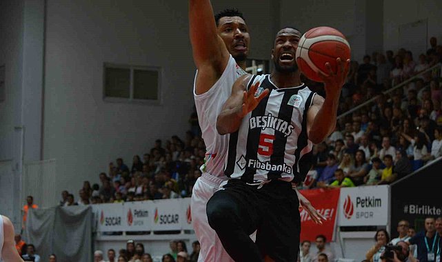 Türkiye Sigorta Basketbol Süper Ligi: Aliağa Petkimspor: 73 - Beşiktaş: 96