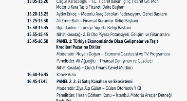 Türkiye'nin ilk 2'inci el oto zirvesi Quick Finans ev sahipliğinde gerçekleştirilecek