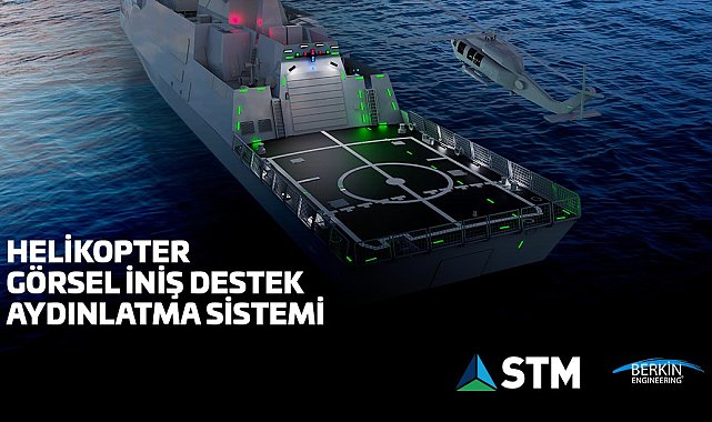 Türkiye'nin ilk yerli "Helikopter Görsel İniş Destek Aydınlatma Sistemi" göreve başladı