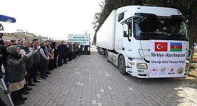 Türkiye'nin 100 bin fidanı Azerbaycan'a gönderildi