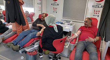 Tutak'ta kan bağışı kampanyası düzenlendi