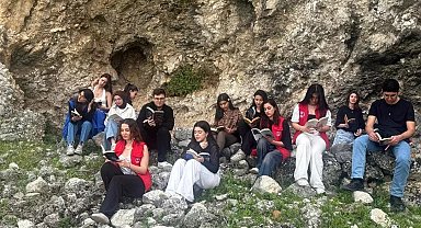 Uluslararası gönüllü gençler, Tlos Antik Kenti'nde tarih ve kitapla buluştu