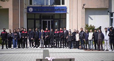 Üniversite kampüsünde polis ekiplerine kavgalı sürpriz