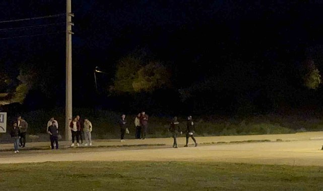 Unutulan çanta fünye ile patlatıldı