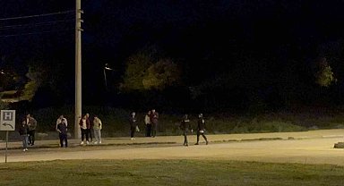 Unutulan çanta fünye ile patlatıldı