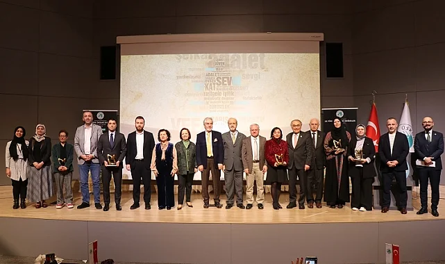 Üsküdar Üniversitesi "10. Yüksek İnsanî Değerler Ödülleri" sahiplerini buldu!