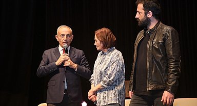 Usta oyuncu Nur Sürer ve "Mukadderat" filmi ekibi Küçükçekmece'de