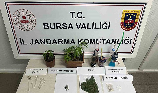 Uyuşturucu partisine jandarma baskını: 8 gözaltı