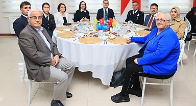 Vali Akbıyık, polis haftası etkinlikleri kapsamında şehit aileleri ve emniyet personeliyle buluştu