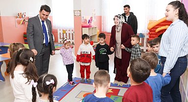 Vali Aygöl'den Bilecik Anaokulu'na ziyaret