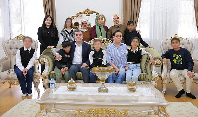 Vali Eldivan, Sevgi Evinde kalan çocuklarla bir araya geldi