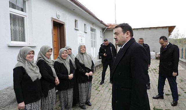 Vali Işın'dan Domaniç'teki kadın kooperatifine destek ziyareti