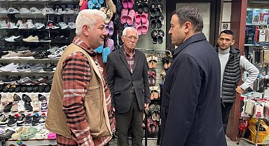 Vali Musa Işın'dan esnaf ziyareti