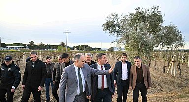 Vali Özkan: "Çiftçilerimizin yanındayız"