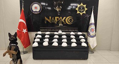 Van'da 25 kilo 200 gram metamfetamin maddesi ele geçirildi