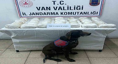 Van'da 31 kilo metamfetamin ele geçirildi