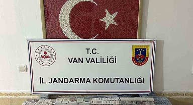 Van'da kaçak sigara ve tüfek ele geçirildi