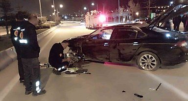 Van'da otomobil takla attı: 1 yaralı