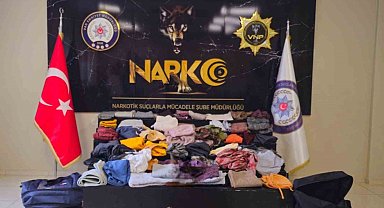 Van'da pes dedirten uyuşturucu kaçakçılığı yöntemi