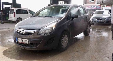 Van'daki oto yıkamacılarda çamur yoğunluğu