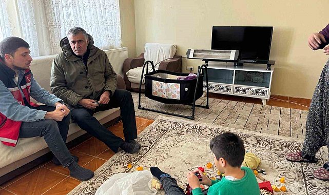 Varto'da otizmli bireyler ziyaret edildi