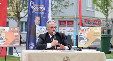 Vatandaş sordu, Başkan Yalçın cevapladı