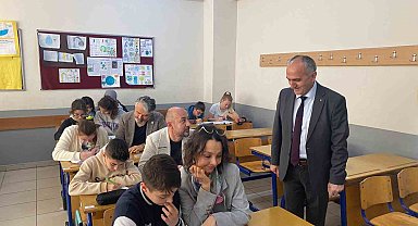 Veliler sınav heyecanı yaşadı, ter döktü
