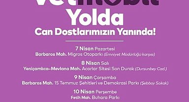 Vetmobil Ataşehir'in mahallelerinde hizmette