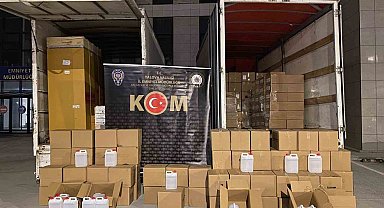 Yalova'da bin 500 litre etil alkol ele geçirildi