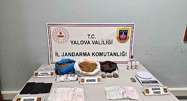 Yalova'da uyuşturucu operasyonunda 2 tutuklama