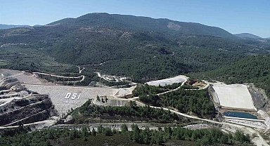 Yatağan Girme barajı tamamlandı