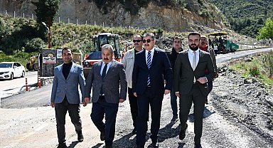Yayla mevsimi öncesi, Zorkun Yaylası yolunda bakım çalışması başladı