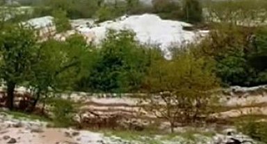 Yaz geldi derken, İzmir Ödemiş beyaza büründü