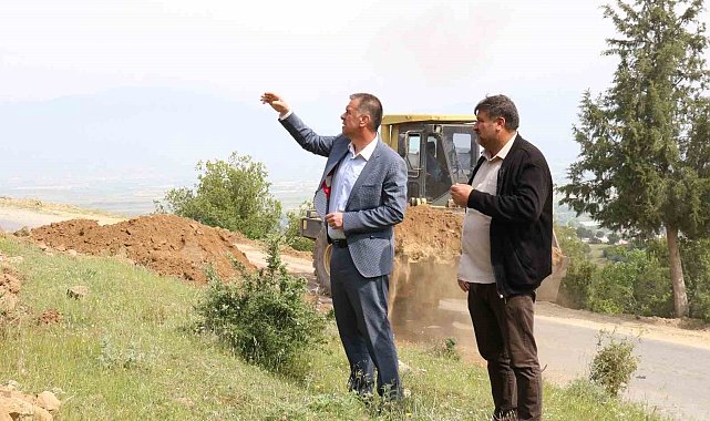 Yenipazar'da Büyükşehir'in çalışmaları devam ediyor