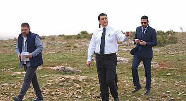 Yılmaz, Adrenapark'ta incelemelerde bulundu