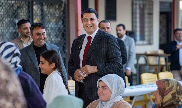 Yılmaz, Sarılar mahalle sakinleriyle bir araya geldi