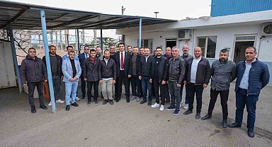 Yılmaz'dan kurum içi ziyaretler