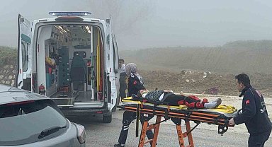 Yoğun sis kazayı beraberinde getirdi: 6 yaralı