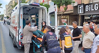 Yol ortasında inmeye çalıştı, kazaya sebep oldu: 1 yaralı