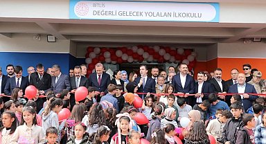 Yolalan'da ilkokul binası ve 112 Acil Komuta Merkezi hizmete açıldı