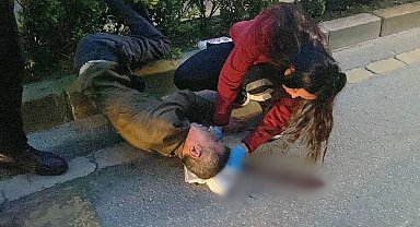 Yolun karşısına geçmeye çalışan yayaya çarpıp kayıplara karıştı